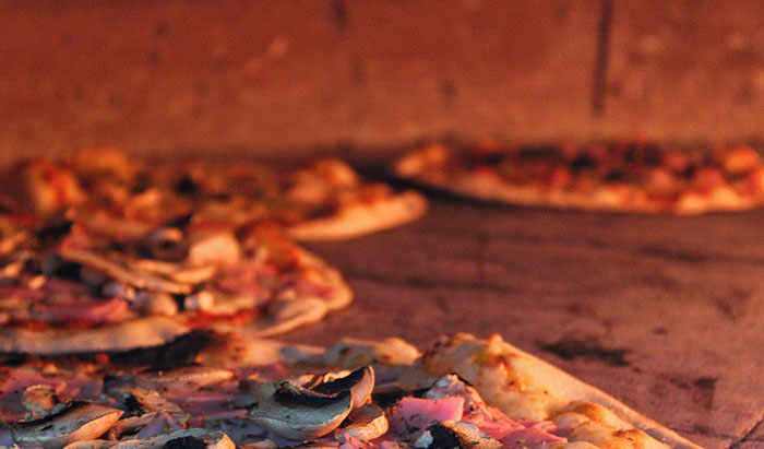Pizzas al horno